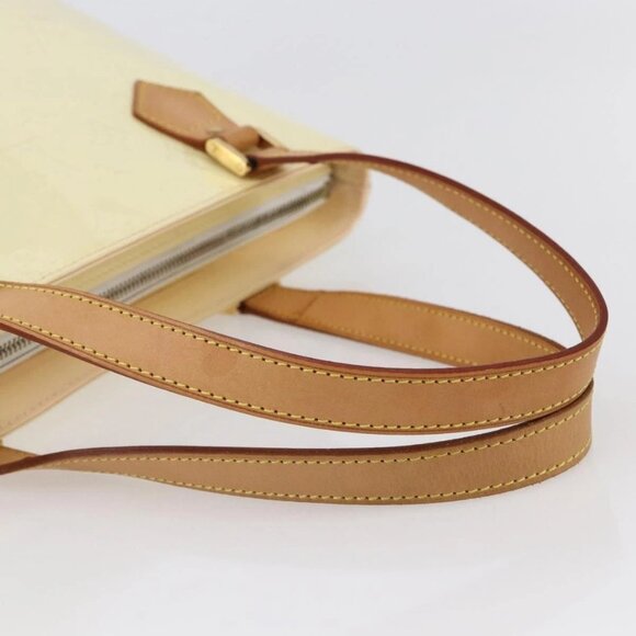 LOUIS VUITTON Monogram Vernis Houston Hand Bag Perle - Picture 6 of 15